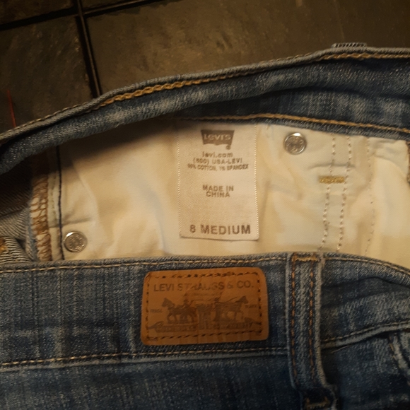 Womens Levi's Perfectly Slimming Bootcut 512 Jeans - Picture 5 of 5